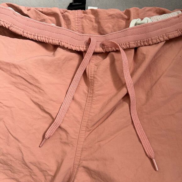 Patagonia Baggies  Shorts female L Salmon Pink fish net pockets - Picture 9 of 9